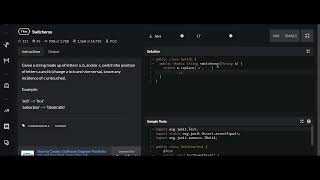 Switcheroo - Codewars - 7 Kyu (JAVA)