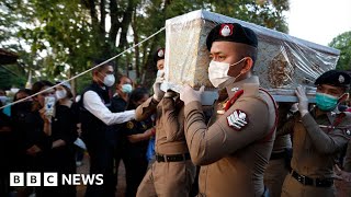 Thailand nursery attack: Final farewell after massacre - BBC News