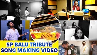 SP Balasubramanyam Tribute song making video