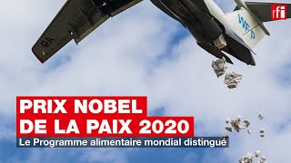 Prix Nobel de la paix : le programme alimentaire mondial distingué