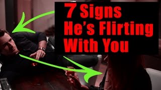 7 Subtle Signs He's Flirting With You (Matthew Hussey, Get The Guy)