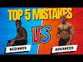 TOP 5 Calisthenics Mistakes | How To Avoid Them