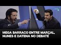 Mega barraco entre Marçal, Nunes e Datena no Debate RedeTV/UOL (pós cadeirada)