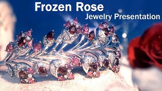 Frozen Rose - Jewelry Creative Animation - Render - Visualization