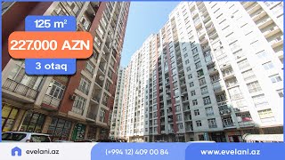 Nerimanov metrosu yani,3otaq,125m²,227.000AZN,Yeni tikili,Emlak sahibi / Elovset m - (055) 549-34-26