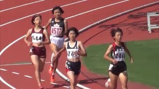 群馬県夏季強化記録会2017 女子800m1組