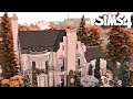 Huge Autumn Family Home | No CC | The sims 4 | Stop motion Speed build | Fall House | Farm House