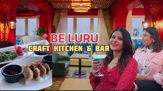 BE LURU | Newest restaurant in Bengaluru | View from 8th floor | explore with me 🥰