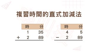 5b09-02《複習時間的直式加減》#時間的乘除#國小數學5年級題庫