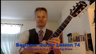 Beginner Guitar Lesson 74 Pentatonic Ideas in C from Amazing Grace et al