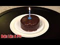 how to make a mini chocolate birthday cake