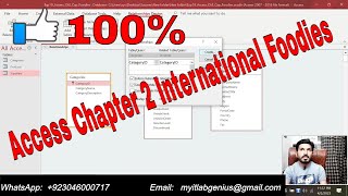 Exp19_Access_Ch02_Capstone - International Foodies 1.0 | Access Chapter 2 International Foodies