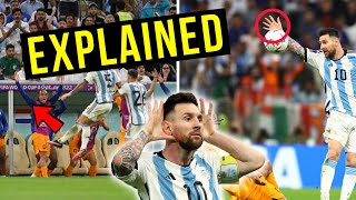 Netherlands vs Argentina Ref & VAR Decisions | Explained