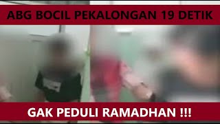 Sejoli ABG Pekalongan Terciduk Kamera Saat Ramadan!! Awalnya Sopan, entah kenapa dilucuti semua