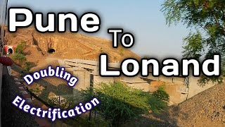 Pune to Lonand Track #doubling  #electrification #pune #lonand #miraj #centralrailway