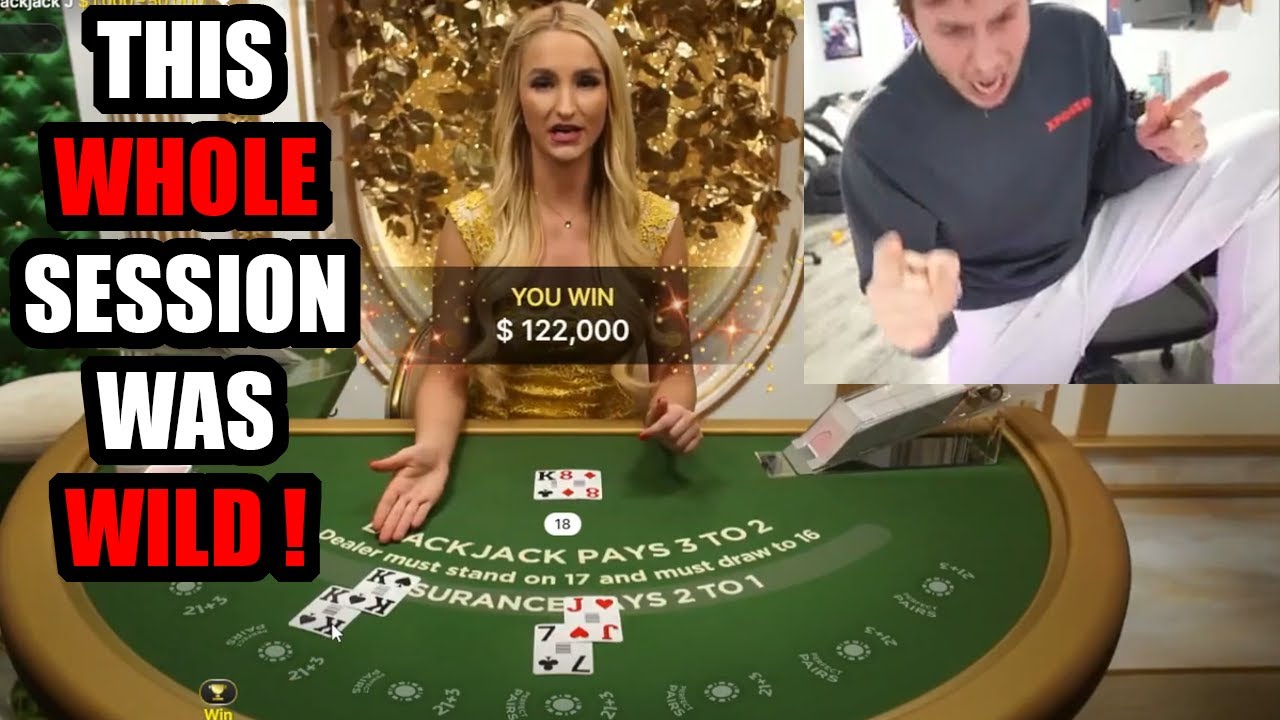 Insanely Epic Blackjack Session Youtube
