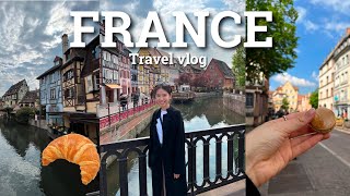 FRANCE VLOG// First time in Colmar, Exploring old towns, cafes, and bakeries!