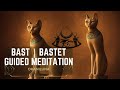 bast bastet 20 min guided meditation 🐈‍⬛☀️ journey to the temple