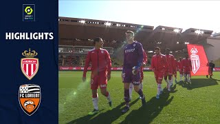 AS MONACO - FC LORIENT (0 - 0) - Highlights - (ASM - FCL) / 2021-2022
