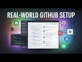 Real-World GitHub Project Setup 🔥 Repos, Security, Workflows & Publishing