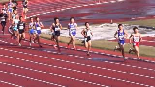 2016年度福井県秋季長距離記録会（鯖江）　中学男子3000ｍ2組