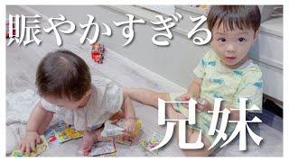 【Night Routine】2歳児・生後9ヶ月赤ちゃんとのとある夜｜トイトレ始めました【２歳差兄妹】