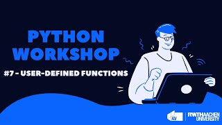 AV Python Workshop #7 - User-Defined Functions