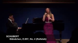 Schubert: Ständchen D.957 Nikoleta Rallis • Aza Sydykov at Opera America