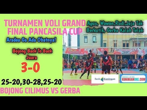 🔴Live Voli Grand Final Pancasila Cup, Gerba Vs Bojong - YouTube