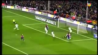 Leo Messi ’s first hat trick for Barça