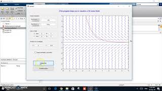 Slop and Vector field with particles motion simulation Matlab
