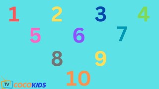 Ten Little Numbers  Learning Videos For Children  Cocokids-Nursery Rhymes by Kids Abc Tv