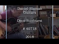 Daniel Slaman 'Deco Sunburst' guitar # 40718