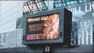 Bruno Mars Japan Tour 2022 10/30 at TOKYO DOME views from VIP S -Highlight