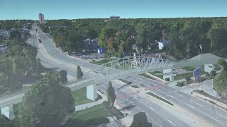 'It's a death trap': New Monon Trail bridge to go up over busy 38th Street