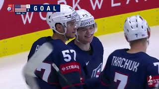 Four-Point Effort From Brady Tkachuk Leads U.S. Over Poland, 4-1