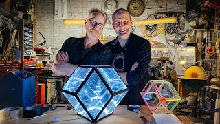 Adam Savage's One Day Builds: Rhombic Dodecahedron with Matt Parker!