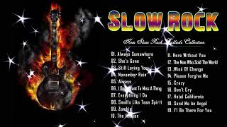 Best Slow Rock Ballads 80's 90's ♫ Scorpions, Aerosmith, Bon Jovi, Led Zeppelin, U2, Nirvana
