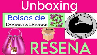 UNBOXING🙌🏼2 bolsos de Dooney \u0026 Bourke con el 75% yay 😀 Primeras Impresiones 💋