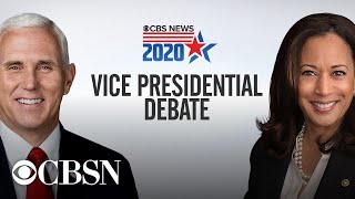 Watch full 2020 VP debate: Mike Pence, Kamala Harris face off in Utah