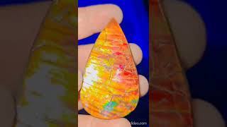 Natural Ammolite Gemstone - 153 carat