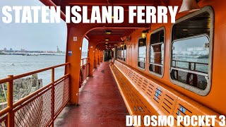 Ride on the Staten Island Ferry | Manhattan to Staten Island