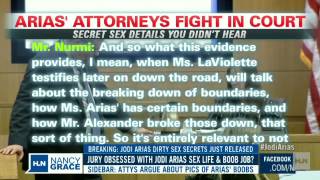 Jodi Arias secret sex questions unsealed