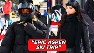 Snow Queens on the Slopes: Kim & Khloé's Aspen Ski Trip Extravaganza