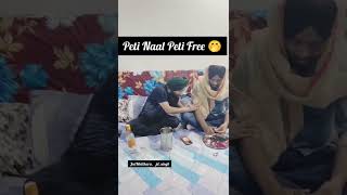 Peti Naal Peti Free 😂😂 Latest Funny Video 2022 | Punjabi Fever