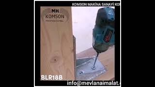 KOMSON ŞARJLI MATKAP, KOMSON AKÜLÜ TAŞLAMA, KOMSON SOMUN SIKMA, KOMSON TORKLU VİDALAMA, KOMSON HİLTİ