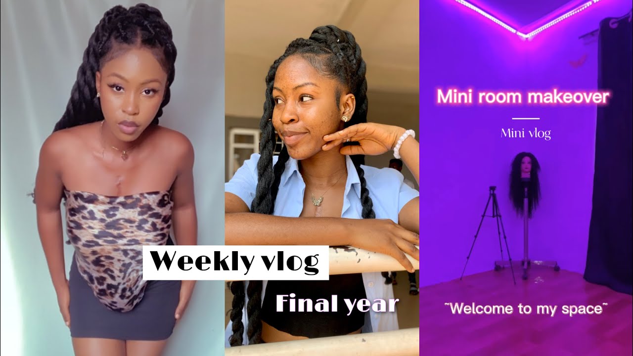 1st Week As A Final Year Student Spend A Week With Me Room Makeover