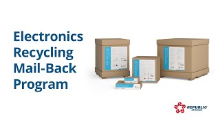 Electronics Recycling Mail-Back Process for Businesses Customers