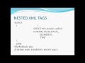 Tutorial (MSSQL):  Using XML In SQL Server