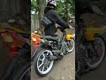 Test Yamaha 125zr motor langka 😱😱😱😱 knalpot garing (Sound)#Shorts#Repost#2T_ProjectYamaha125ZR#500M